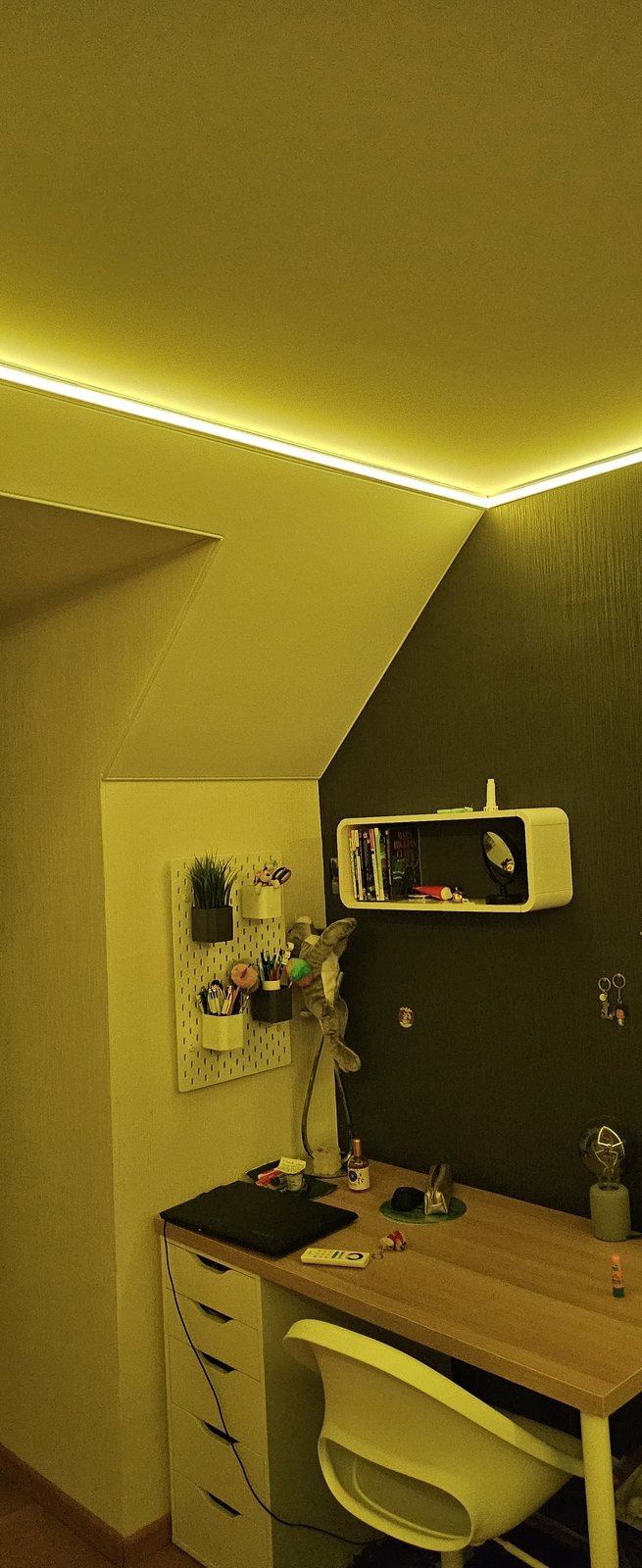 Bureau — toile rétroéclairée LED