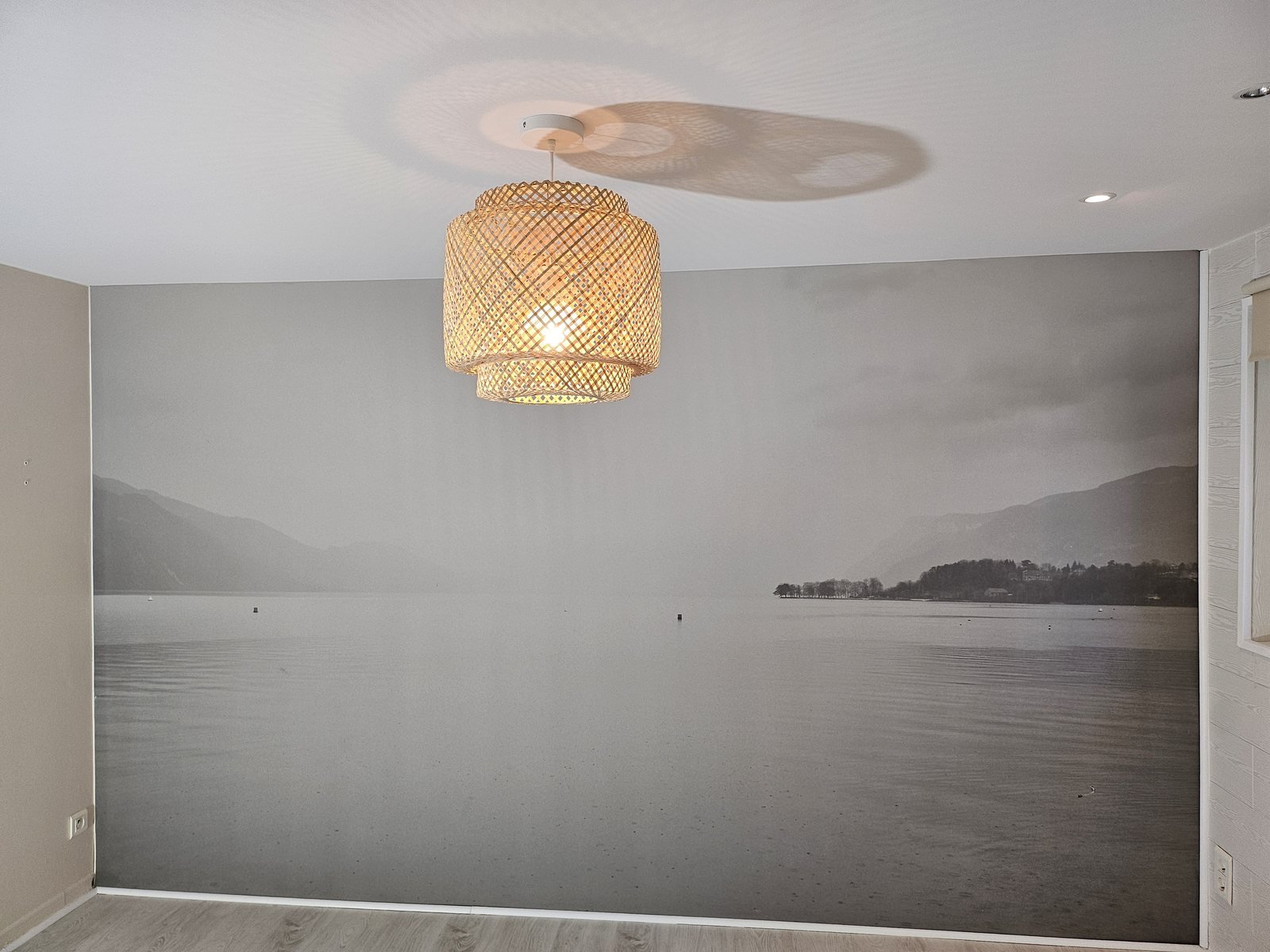 Mur & plafond tendus — toile imprimée — Aix-les-Bains (Savoie)